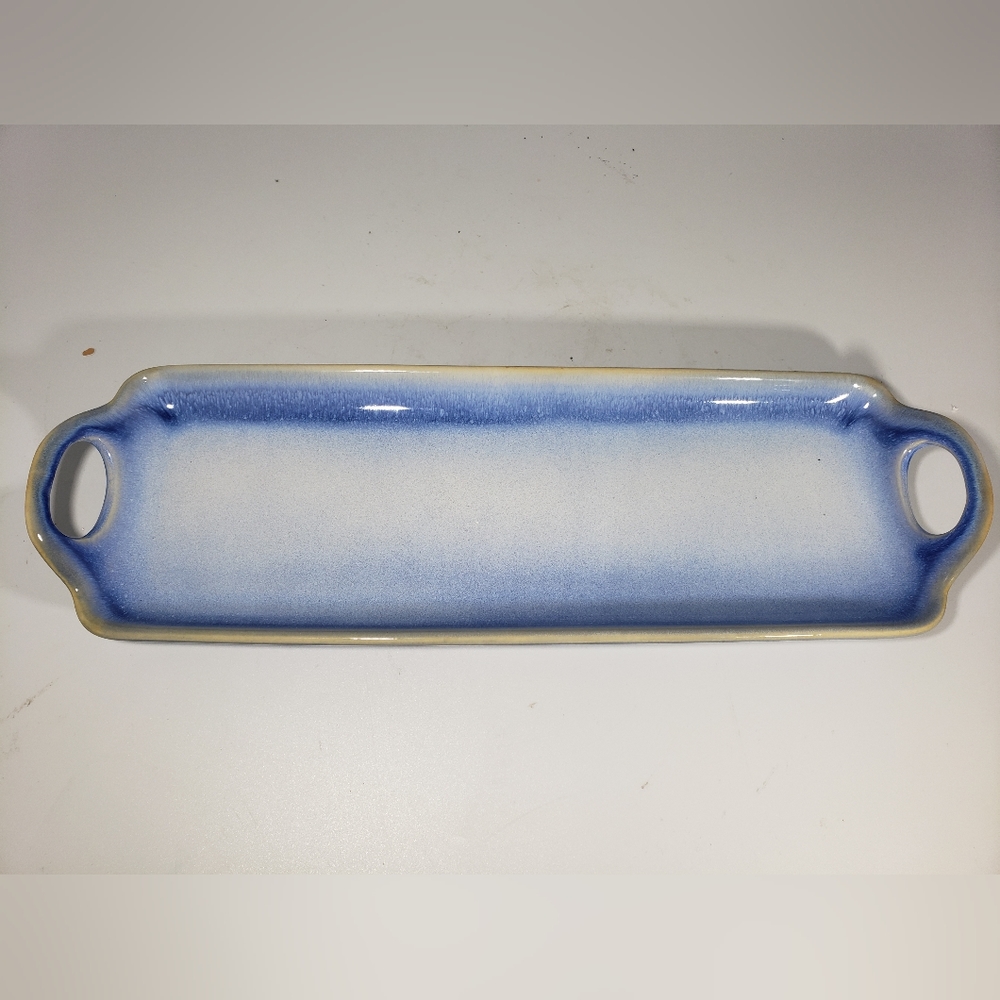 Pacifica Ceramic Blue Cheese Charcuterie Tray